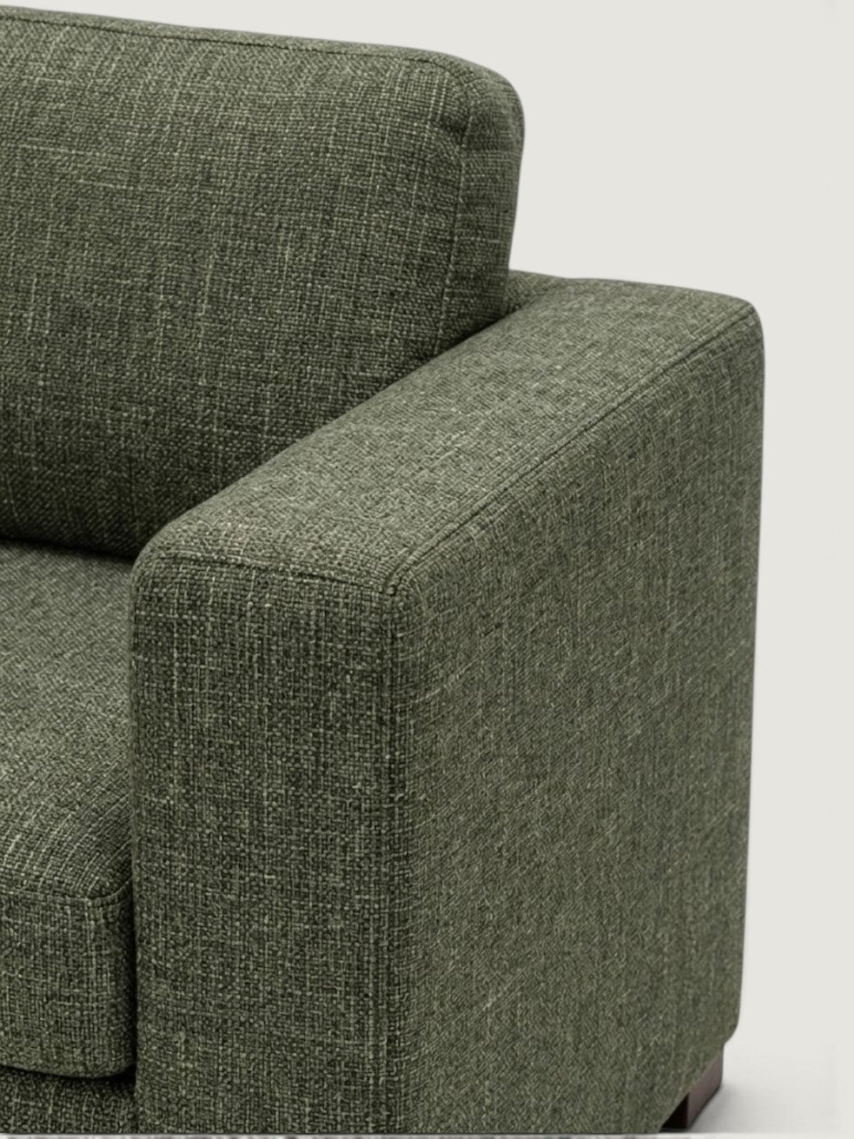 Zuri Daybed - Fabric — arm and fabric detail