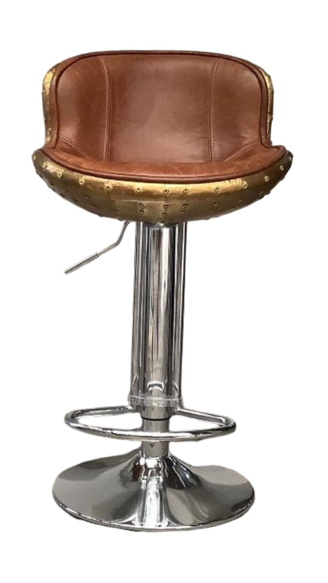 Banshee Copper Bar Stool – Spitfire Furniture