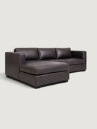 Zuri Daybed - Leather — angled view