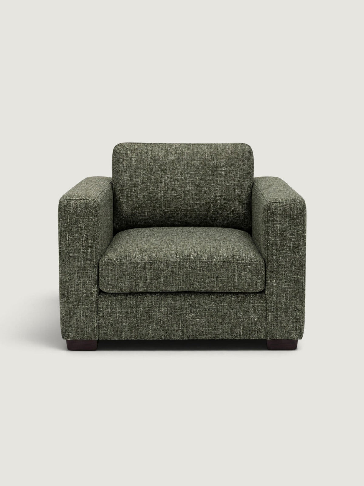 Zuri 1 Seater - Fabric — front view