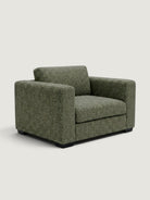 Zuri 1 Seater - Fabric — angled view