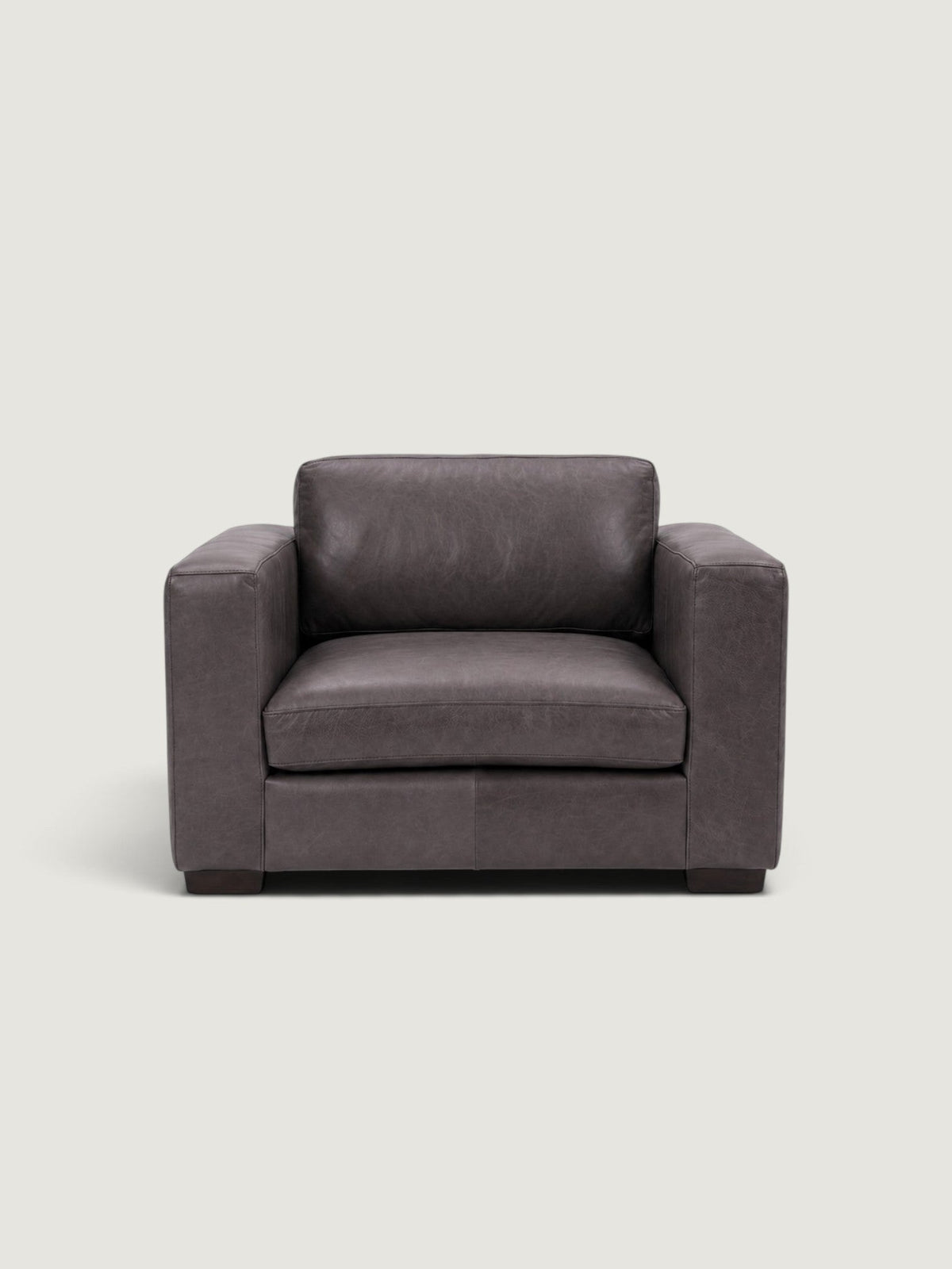 Zuri 1 Seater - Leather — front view