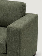 Zuri 1 Seater - Fabric — arm detail