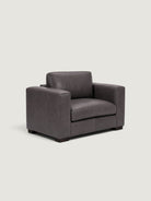 Zuri 1 Seater - Leather — angled view