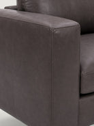Zuri 1 Seater - Leather — arm and upholstery detail