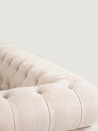 Winchester 3 Seater - Fabric — tufted back detail