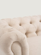 Winchester 4 Seater - Fabric — tufted back detail