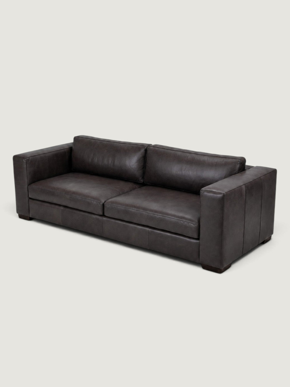 Zuri 4 Seater - Leather — angled view