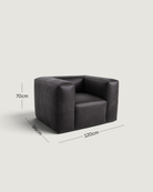 Hudson 1 Seater — dimensions