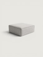 Harvest Ottoman - Fabric — angled view