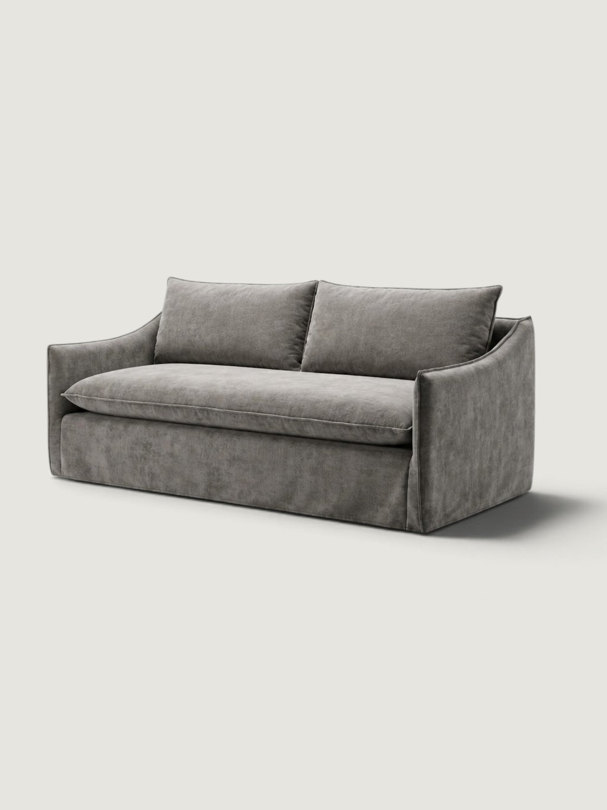 Savannah Slipcover 3 Seater — angled view