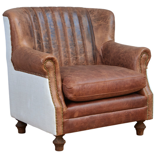 Apache Arm Chair - Vintage Brown