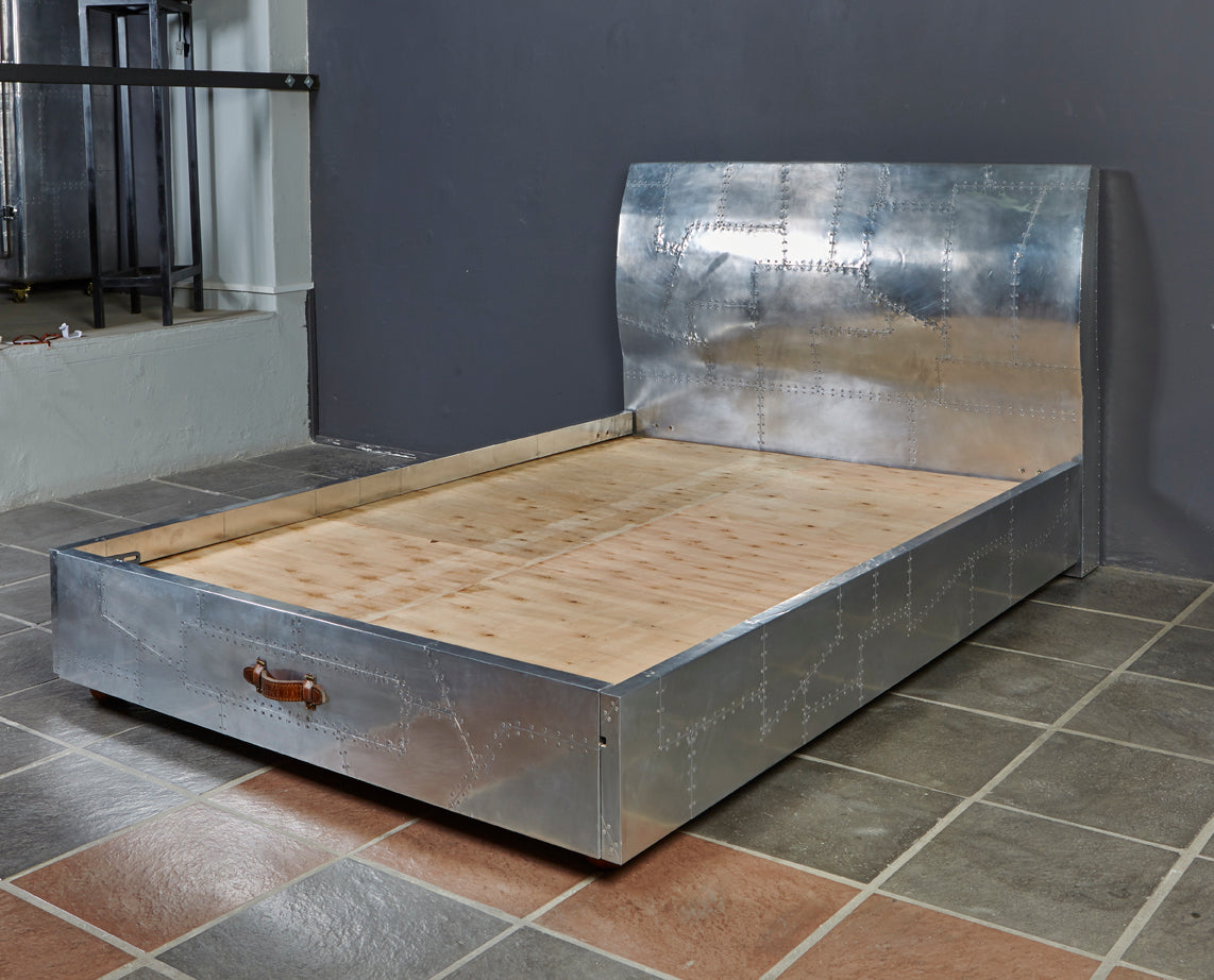 Spitfire Furniture | Phantom Aviator Bed - Aero-aluminium