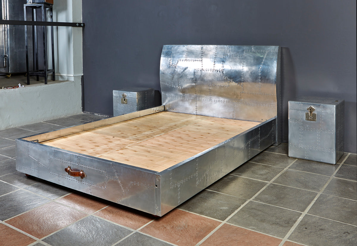 Spitfire Furniture | Phantom Aviator Bed - Aero-aluminium