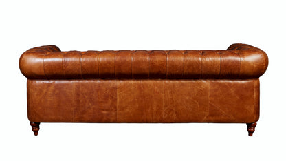 Chesterfield 3 Seater Sofa - Full grain leather