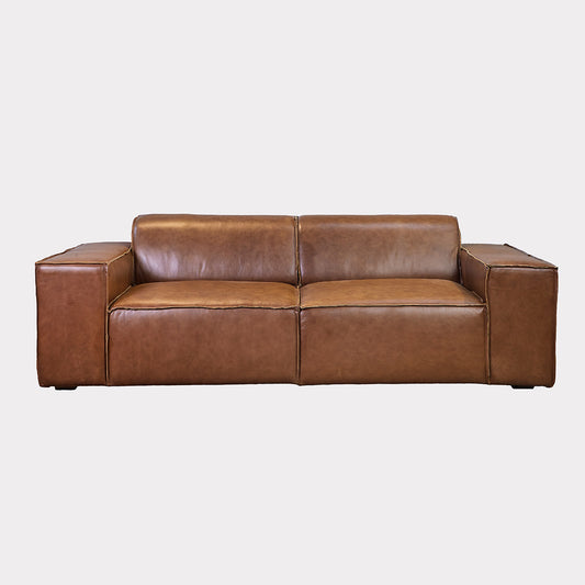 Marchetti 3 Seater Leather Sofa