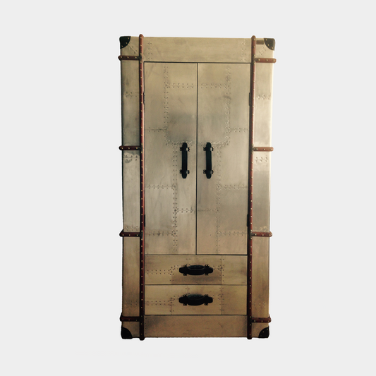 Sentry Cabinet - Aero-aluminium and Wood
