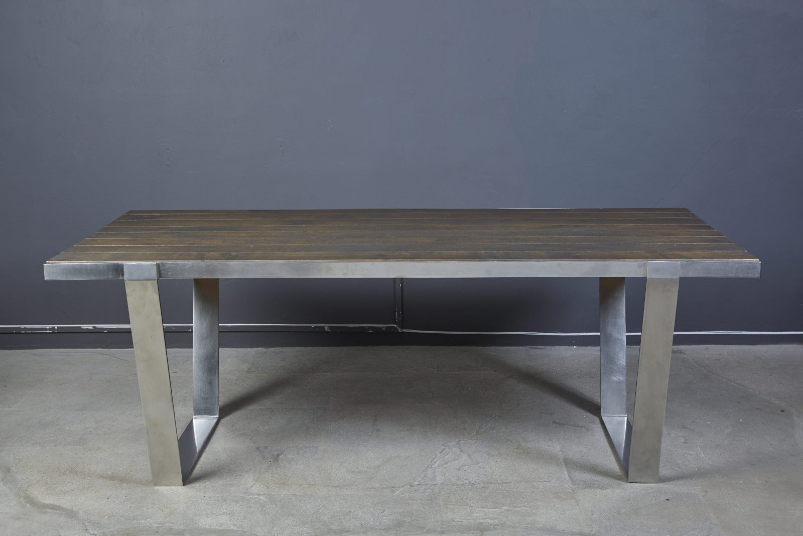 Modena wood dining table deals in grey wash