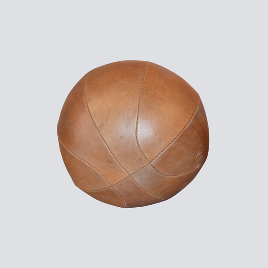 Vintage Leather Basket Ball