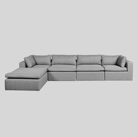 Ashford Modular Sofa- 5 piece including Ottoman